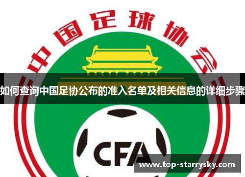 如何查询中国足协公布的准入名单及相关信息的详细步骤